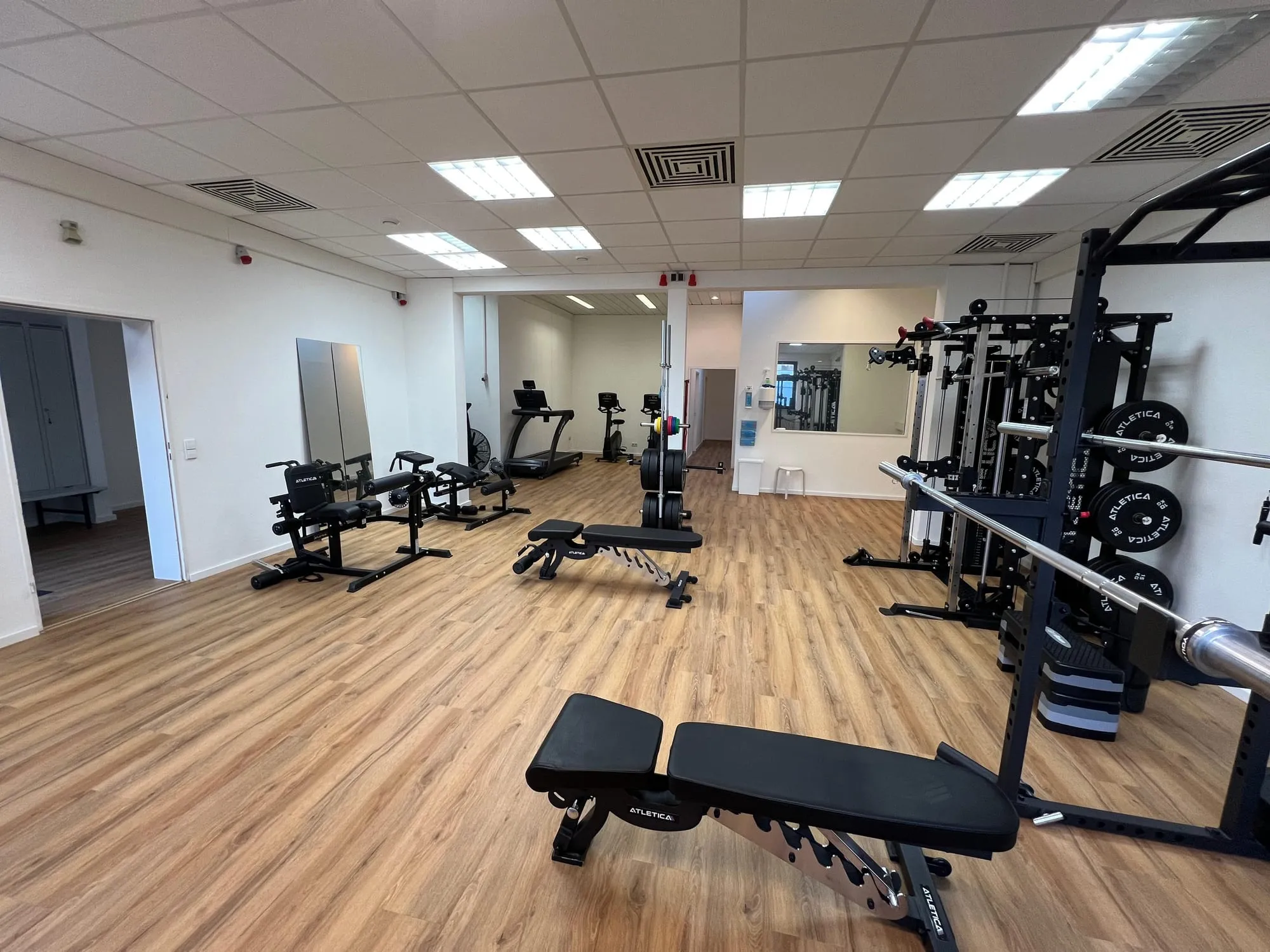 Trainingsfläche der Praxis Lörrach